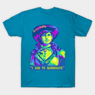 Annie Oakley Portrait and Quote T-Shirt